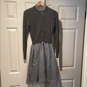 Elegant Gray Women's Dress